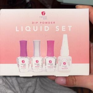 Revel Nail Dip Powder Liquid Set & D8 Bette Shade Powder